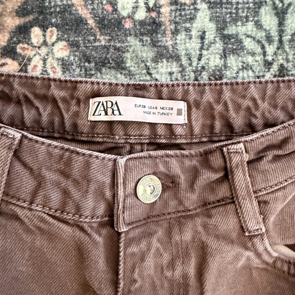 Zara Denim - Zara Chocolate Brown Trousers